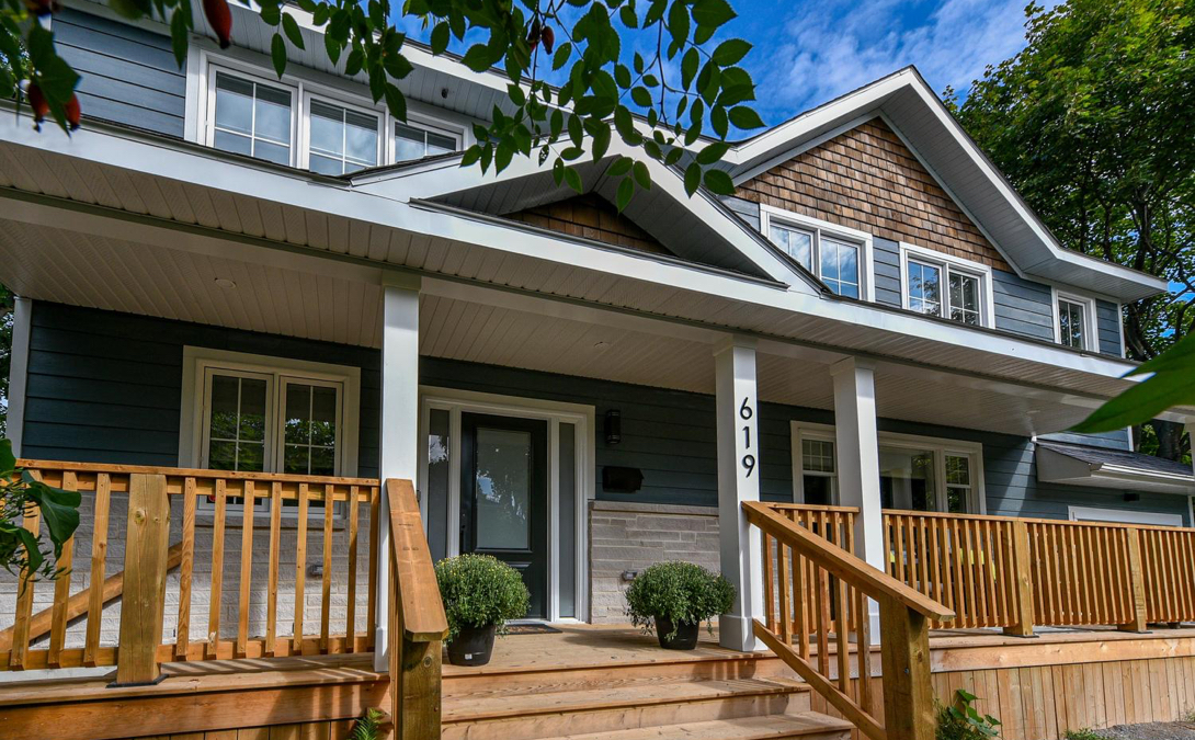 beautiful modern farmhouse with house number 619