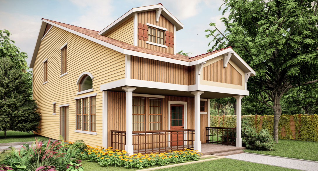 charming 2 story house with covered front porch